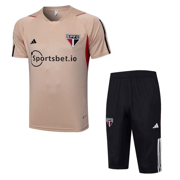 Camiseta Entrenamiento Sao Paulo Conjunto Completo 2023-24